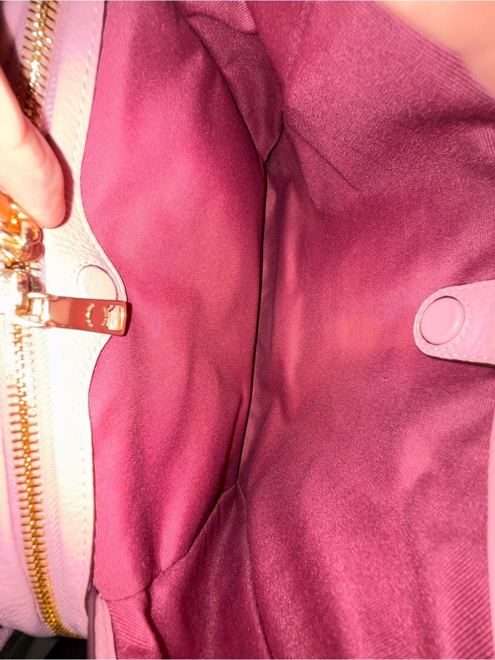Coach Erin in Powder Pink | Pebbled Leather - Picture 5 of 9